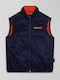 Asantafe 1 Kids Casual Sleeveless Double Sided Navy Blue Jacket