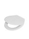 Homefit OI 614119 Toilet Seat Plastic 38x43cm White