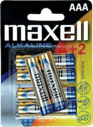 Maxell Alkaline Batteries AAA 1.5V 6pcs