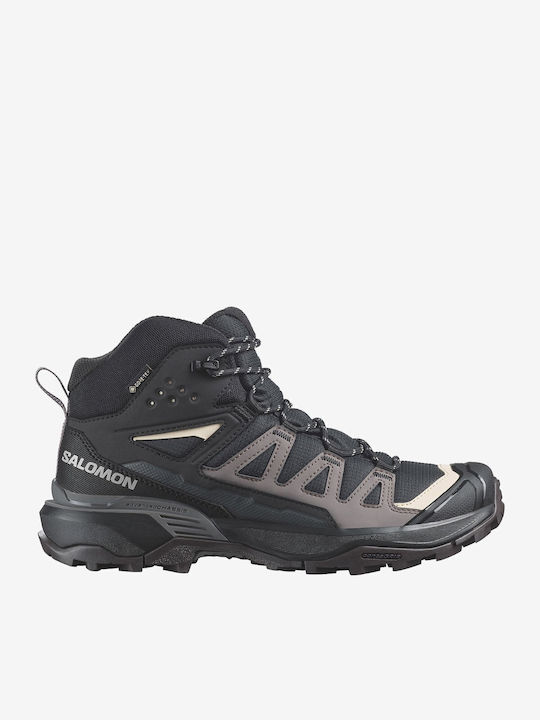 Salomon X Ultra 360 Mid Women's Hiking Boots Waterproof With Gore-Tex Membrane Black