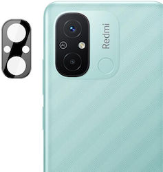 Imak Τζαμάκι Κάμερας Μαύρο για Redmi 12CXiaomi Redmi 12C