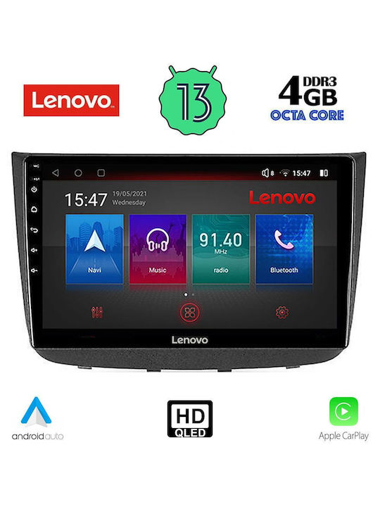 Lenovo Ηχοσύστημα Αυτοκινήτου 1DIN (Bluetooth/USB)