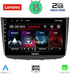 Lenovo Ηχοσύστημα Αυτοκινήτου 1DIN (Bluetooth/USB)