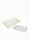 Faitakis Pack Wedding Tray made of Metal with Mirror Silver 1pcs
