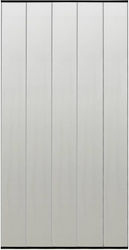 vidaXL Fabric Door Curtain Black 100x220cm 148710