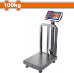 Wadfow Electronic Commercial Scale with Maximum Weight Capacity of 100kg and 20gr Division