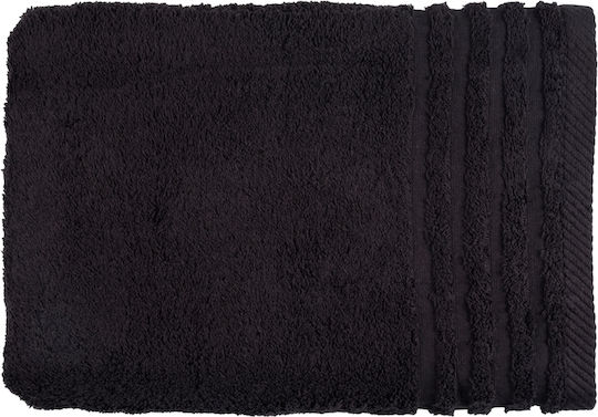 Kipper Πετσέτα Σώματος Olympus 70x140εκ. Black Βάρους 550gr/m²
