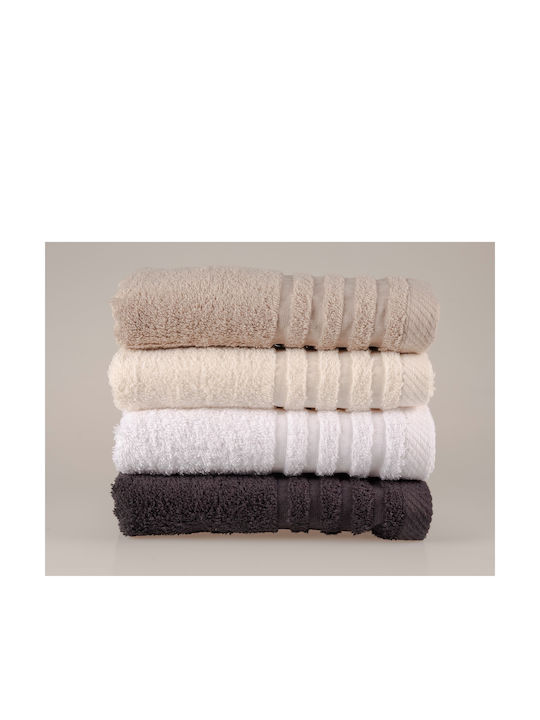 Kipper Πετσέτα Σώματος Olympus 70x140εκ. Beige ...