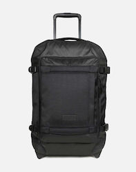 Eastpak Cabin Travel Suitcase Jetblack with 4 Wheels Height 51cm.