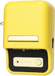 Niimbot B21 Ηλεκτρονικός Ετικετογράφος Χειρός σε Κίτρινο Χρώμα