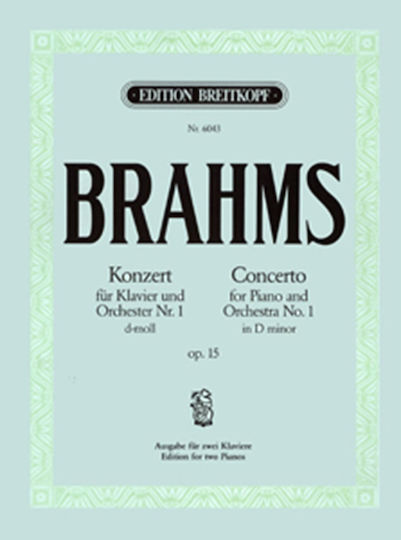Breitkopf & Hartel Brahms - Concerto No.1 Op 15 für Klavier / Orchester
