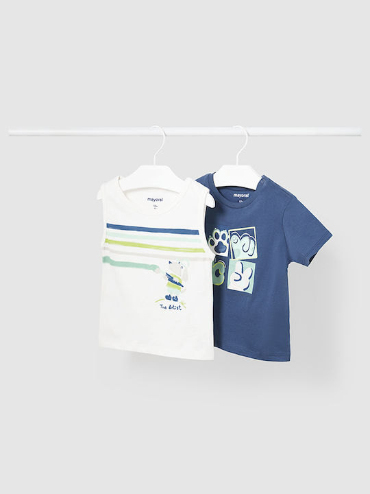 Mayoral Set Kinderhemden Blau