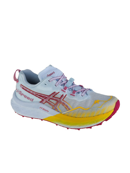 ASICS Fujispeed 2 Γυναικεία Αθλητικά Παπούτσια Trail Running Λευκά