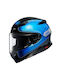 Shoei Nxr 2 Sheen Tc Κράνος Μηχανής Full Face ECE 22.06 1390gr με Pinlock και Sunvisor