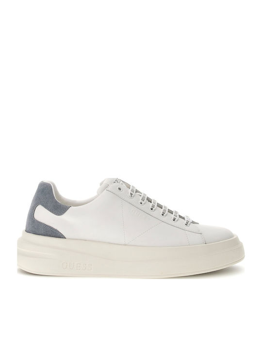 Guess Elba Ανδρικά Sneakers Λευκό