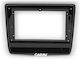 CARAV Industries Inc. DIN Fascia Panels 2 Din Compatible with Screen 9" for Isuzu D-Max