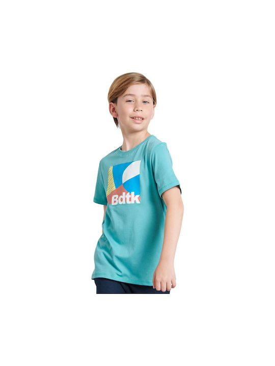 BodyTalk Kinder-T-Shirt Türkis