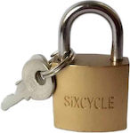 Padlock Brass with Key 25mm 2pcs