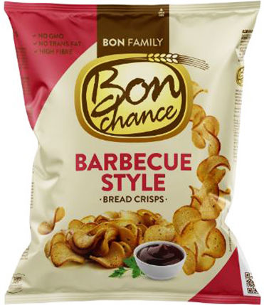 Bon Chance BBQ Flavor Potato Chips 120g