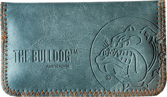 The Bulldog Amsterdam Tobacco Pouch from Artificial Leather Gray with Magnet Closure