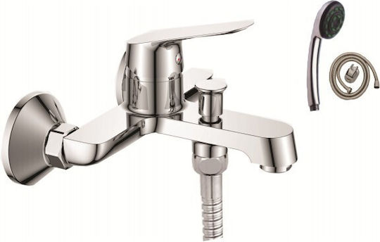 Inter Ceramic Built-in Faucet Mixer for Shower Silver