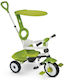 Plebani Pegaso Convertible with Parental Handle for 12 Months Green