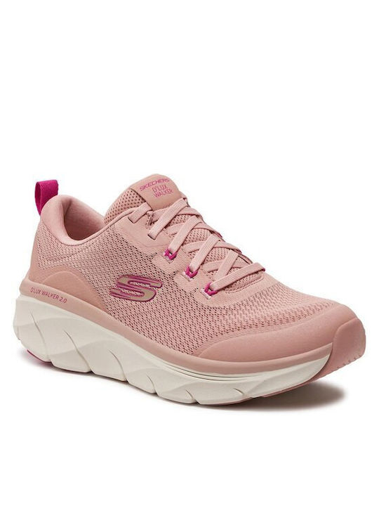 Skechers D'lux Walker Femei Sneakers FUCHSIA