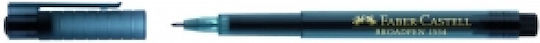 Faber-Castell 1554 Broadpen Acrylic Marker Σκούρο μπλε 1pcs
