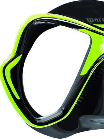 Mares Водолазна Маска Силиконова X-Vision Черно-Лайм