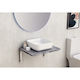 Inter Ceramic Πάγκος χωρίς Νιπτήρα Μ61xΒ46xΥ3cm Γκρι