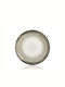 By Bone Plate Shallow made of Porcelain White with Diameter 27cm