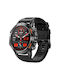 Aoke K52 Smartwatch με Παλμογράφο (Μαύρο)