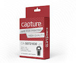 Capture Label Maker Tape in Black Color 1pcs
