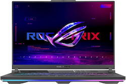 Asus Asus ROG Strix G16 G614JIR-N4046W 16" 240Hz (i9-14900HX/32GB/1.0TB SSD/GeForce RTX 4070/W11 Acasă) Gri eclipsă (Tastatură GR)
