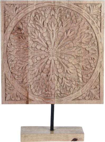 Zaros Decorative Bust made of Wood 29x40x42cm 1pcs