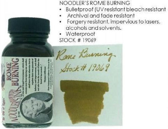 Noodler's Ανταλλακτικό Μελάνι για Πένα Καφέ 90ml