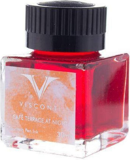 Visconti Ανταλλακτικό Μελάνι για Στυλό Πορτοκαλί 30ml