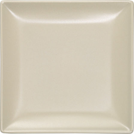 e-exoplismos Plate Shallow Square Beige 48pcs