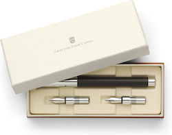 Faber-Castell Set Calligraphy Pen 1.1mm Black made of Steel with Black Ink