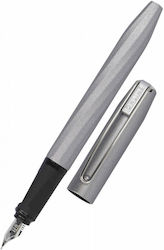 Online Slope Silver Grey Writing Pen Fine