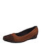Anatomic Leather Ballerinas Tabac Brown