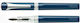 Twsbi Calligraphy Fountain Pen Blue Made of Plastic with Blue Ink