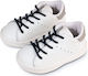 Babywalker White Baptism Leather Sneakers