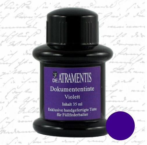 De Atramentis Ανταλλακτικό Μελάνι για Πένα Μωβ 45ml