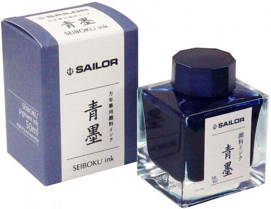 Sailor Ersatz- und Füllfederhaltertinten für Stift Blau 50ml