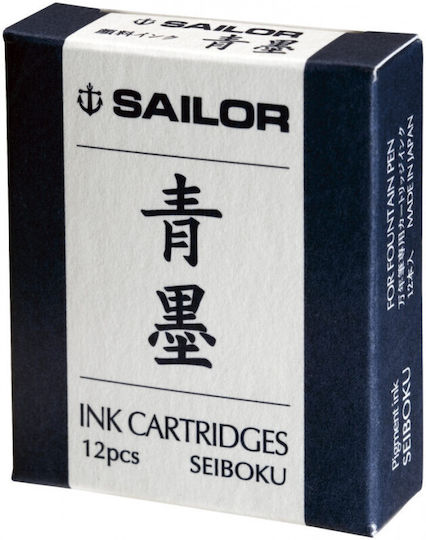 Sailor Пълнител за писалка Син