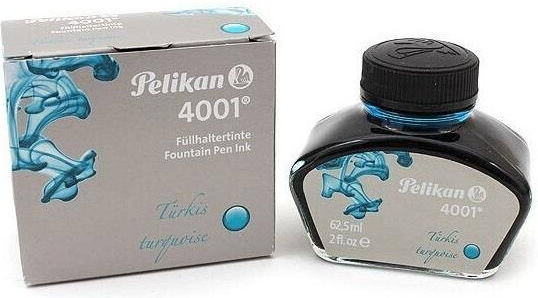 Pelikan 4001 Replacement Ink for Fountain Pen Turquoise 62.5ml