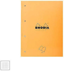 Rhodia Σημειωματάριο 80 Φύλλων Καρρέ