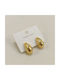 Earrings made of Steel Gold Plated