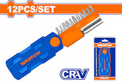 Wadfow Σετ 12 Μύτες Κατσαβιδιού